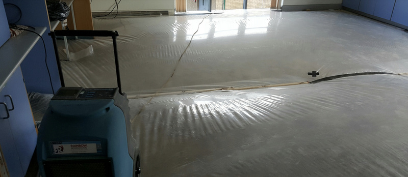 Flood restoration technicians work quickly to avoid disruption to school’s education programme